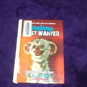 R.l stine scary book
